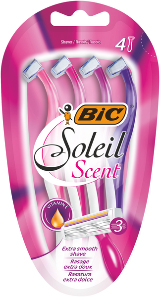 Bic Soleil Lady Scent varsiterä 4kpl