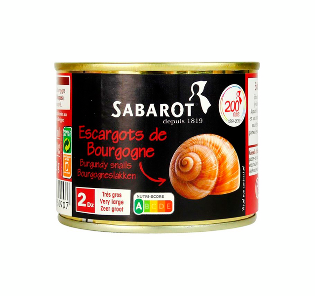 Sabarot Burgundin etanat 200g/125g
