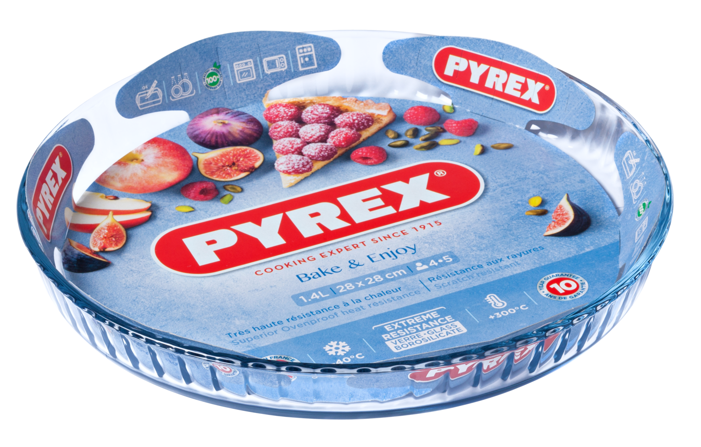 Pyrex lasipiirakkavuoka 28 cm