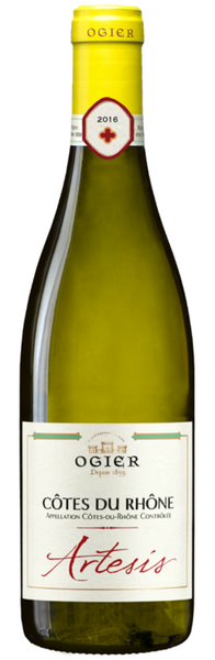 Ogier Artesis Blanc Organic 75cl 13%