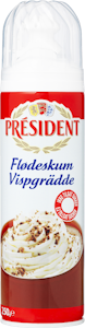 President kermavaahto spray 250g sokeroimaton