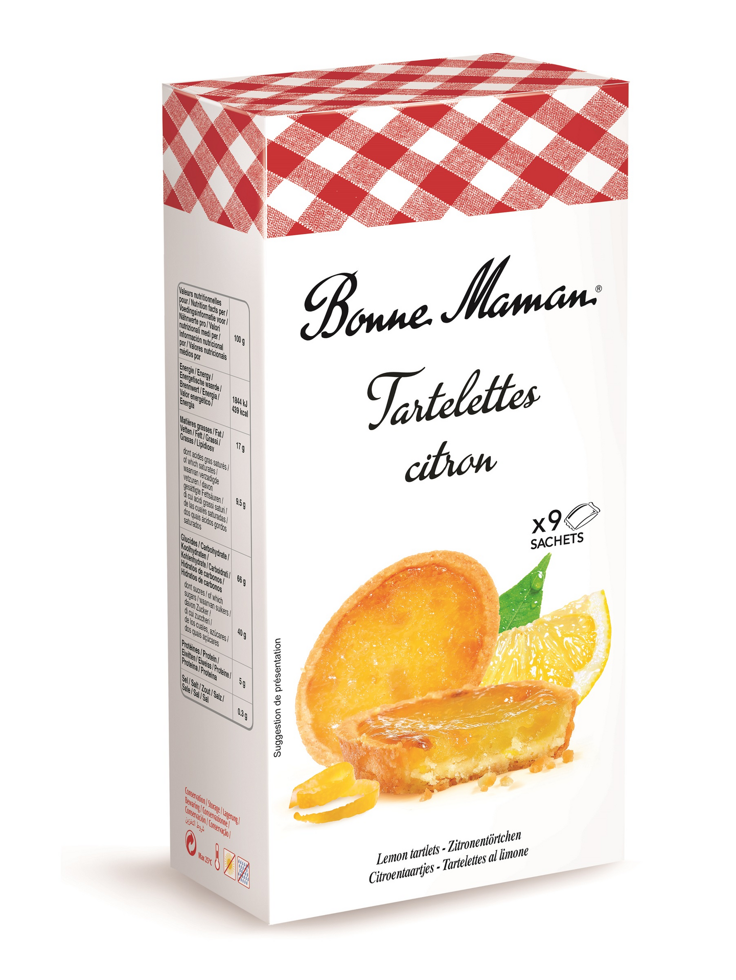 Bonne Maman 125g Sitruuna tartelettes keksi