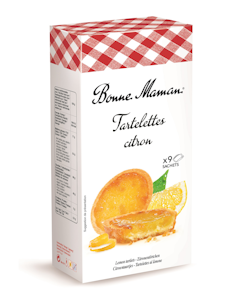 Bonne Maman 125g Sitruuna tartelettes keksi