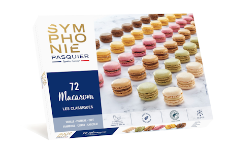 Davigel macarons 72x n. 13g / 924g pakaste