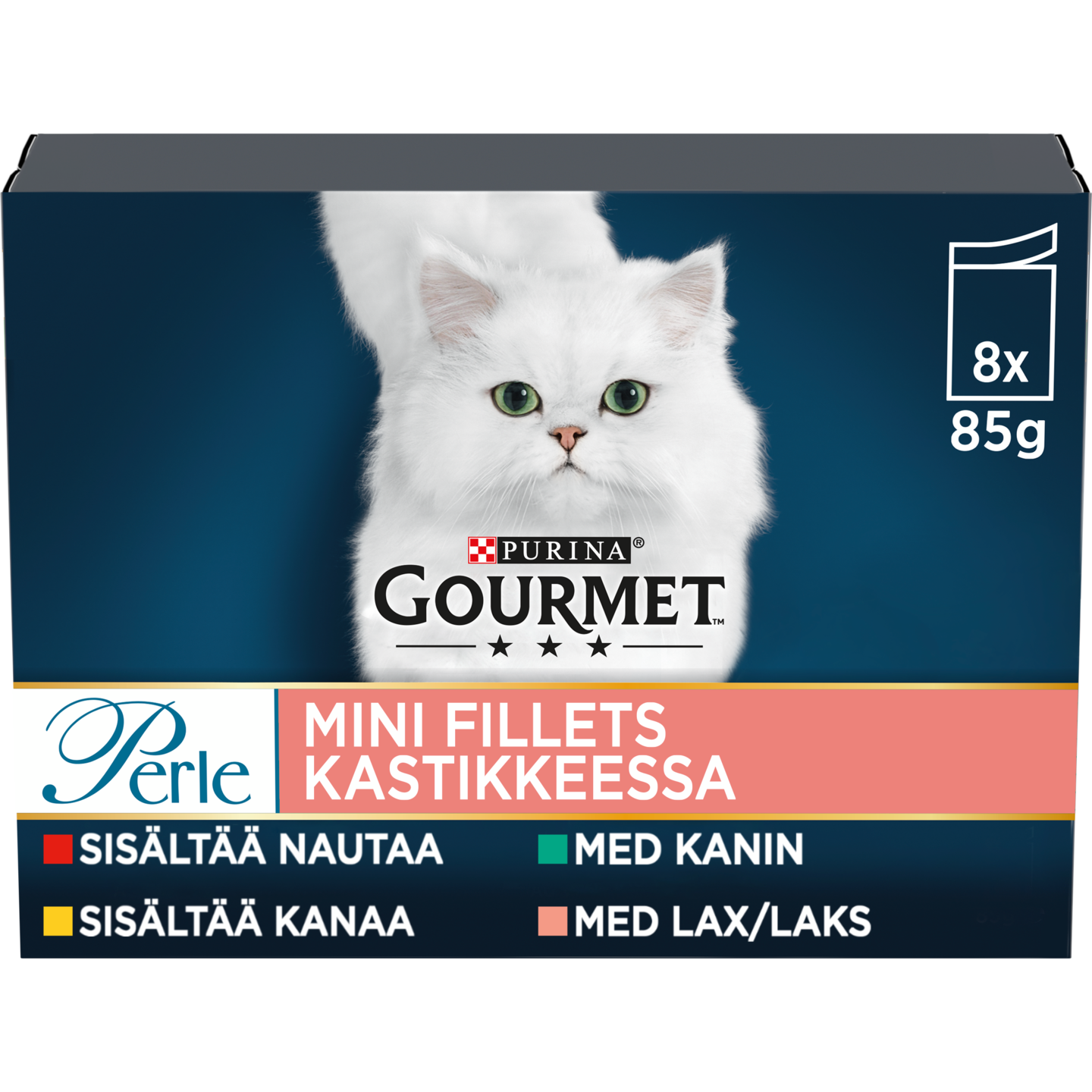 Gourmet Perle Mini Fillets kastikkeessa 8x85g kissanruoka