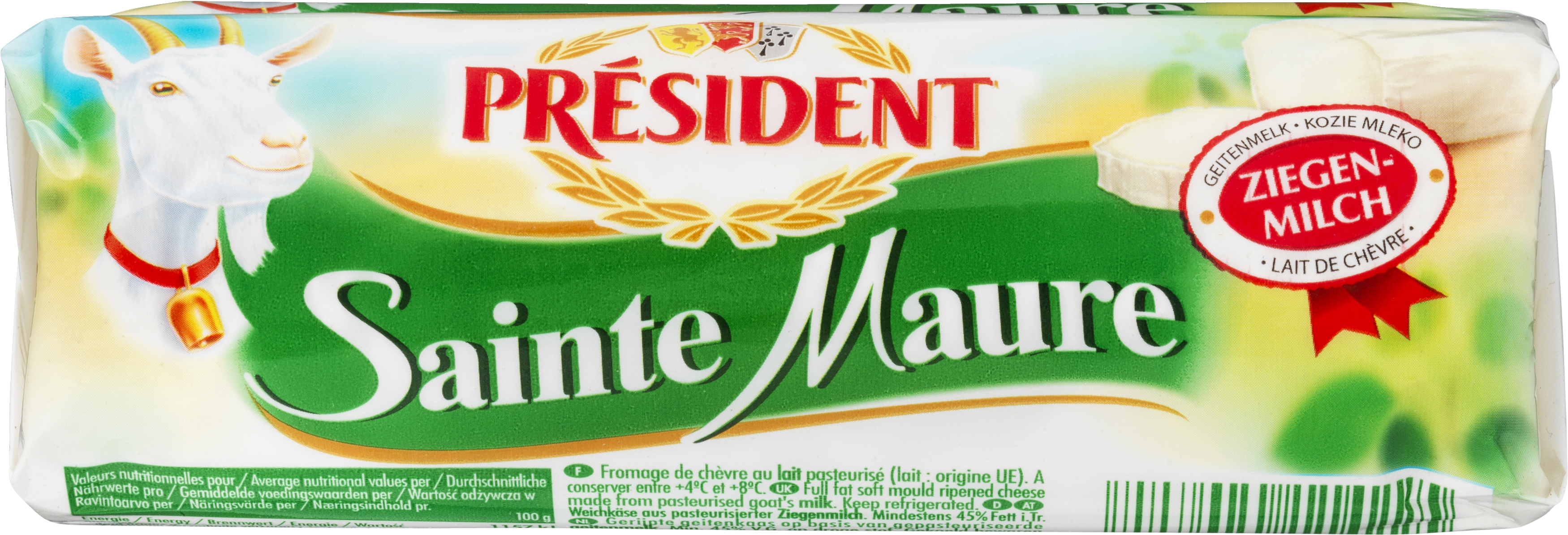 Président Sainte Maure vuohenjuusto 200g