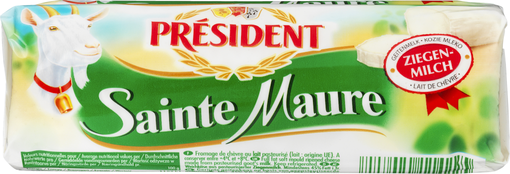 Président Sainte Maure vuohenjuusto 200g — HoReCatukku Kespro