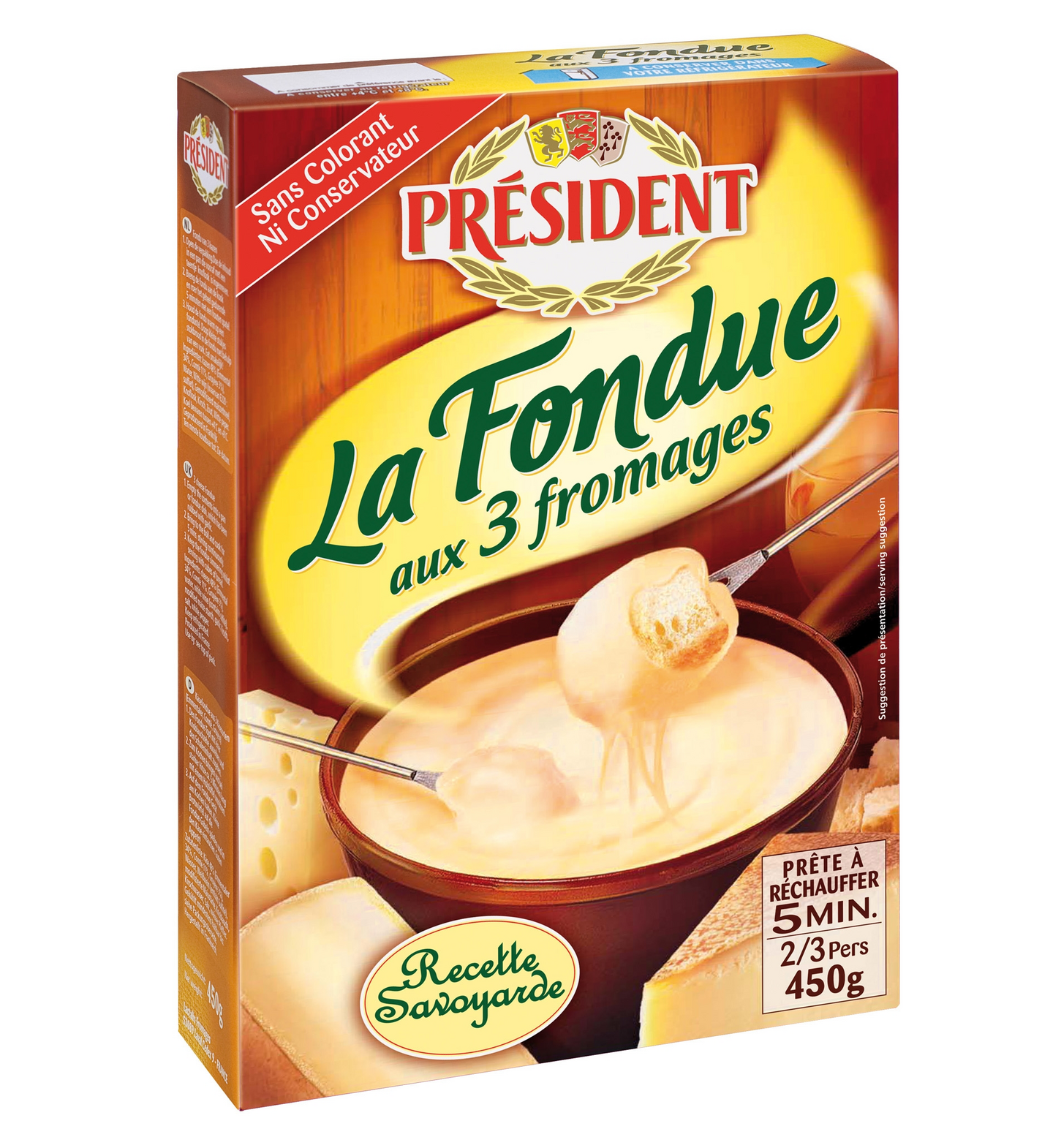 Président Fondue juustofodue 450g