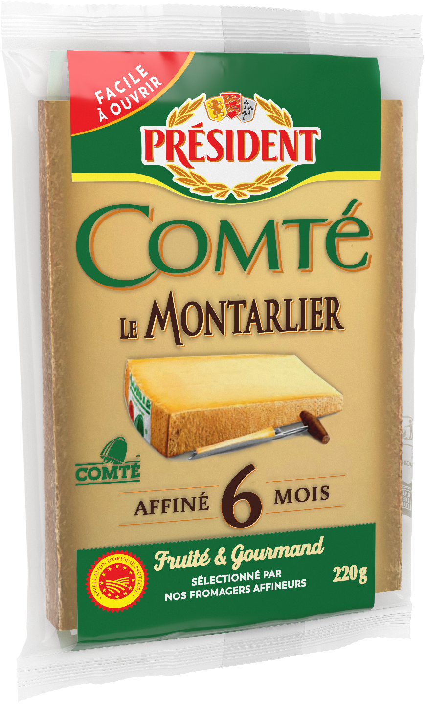 President Comte juusto 220 g