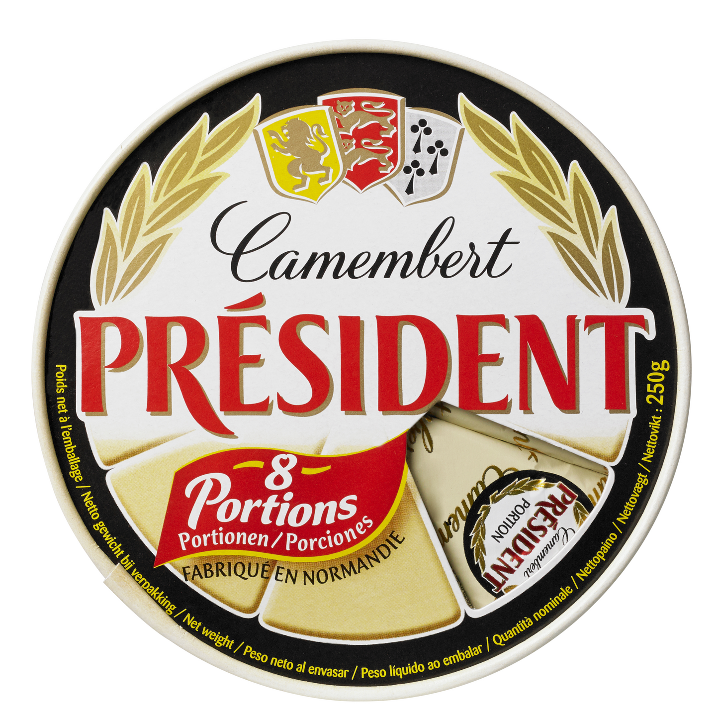 President Camembert 8x30g