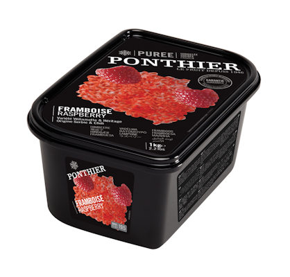 Ponthier Vadelmapyree 1kg pakaste