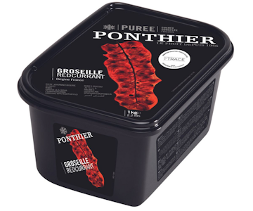 Ponthier punaherukkapyree 1kg pakaste