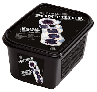 Ponthier mustikkapyree 1kg pakaste