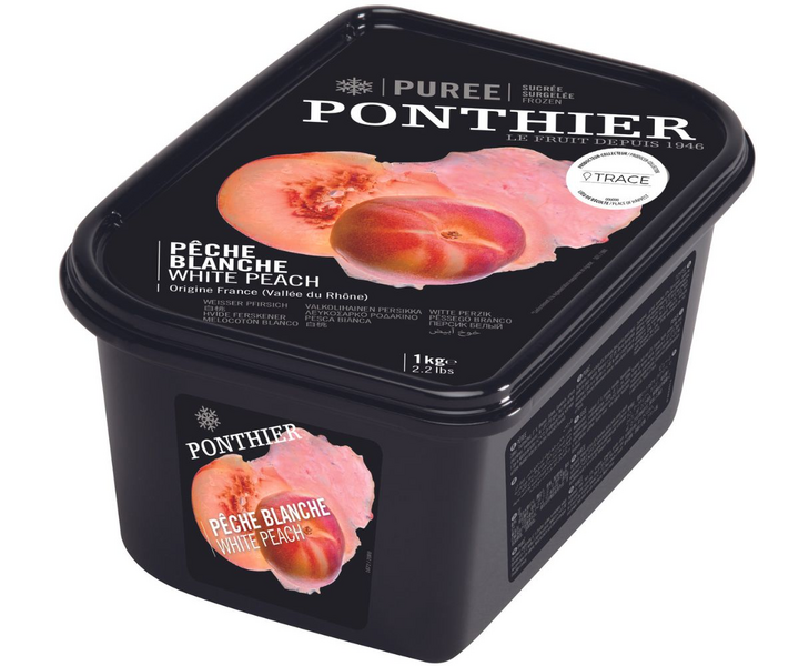 Ponthier Persikkapyree 1kg pakaste