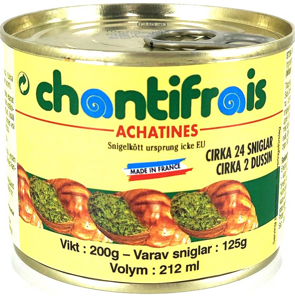 Chantifrais Achatina etanoita 200g/125g