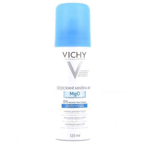 Vichy Mineral Deospray for Sensitive skin 125ml 48H Aluminium Salt Free
