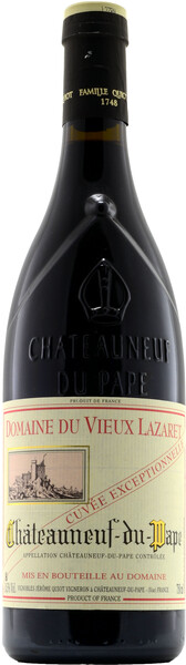 Châteauneuf-du-Pape Domaine du Vieux Lazaret Cuvée Exceptionelle Rouge 75cl 15%
