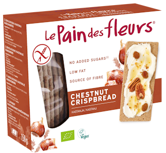 Le Pain des Fleurs kastanjanäkkileipä 150g gluteeniton luomu