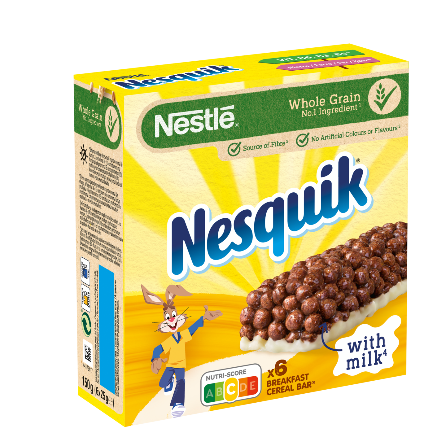 Nestlé Nesquik 6x25g kaakaomuropatukka