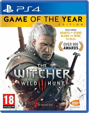 The Witcher 3 Wild Hunt GOTY PS4-peli