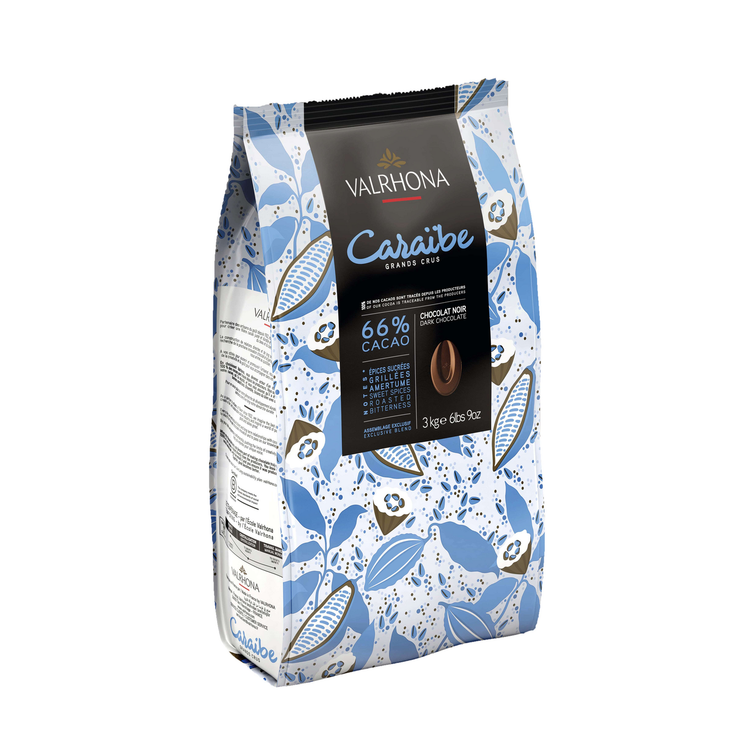 Valrhona Caraibe 66% tumma suklaa 3kg