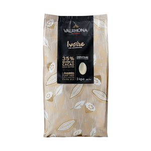 Valrhona Ivoire 35% valkosuklaa 3kg