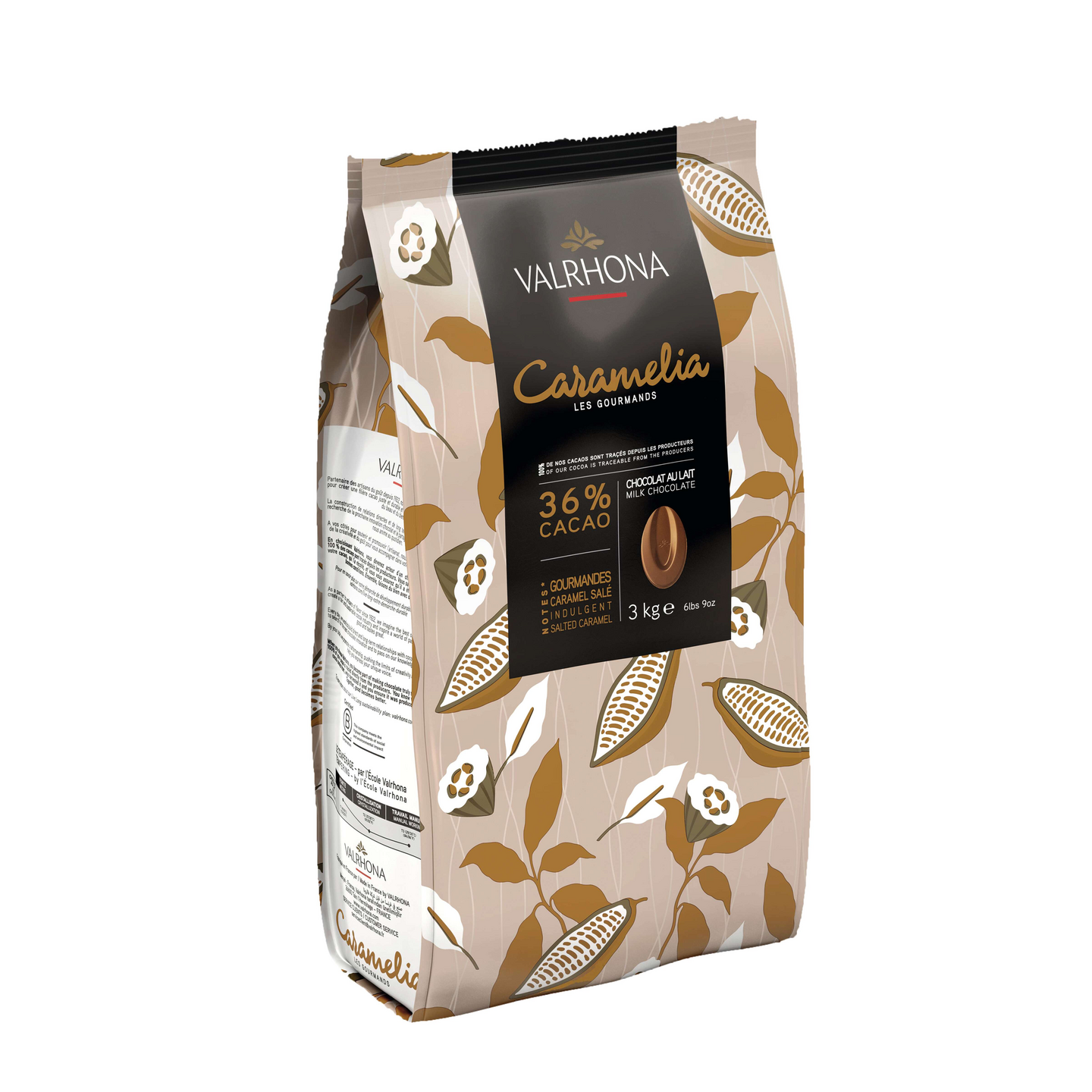 Valrhona Caramelia 34% maitosuklaa 3kg