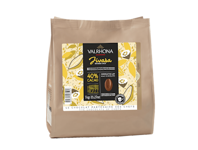 Valrhona Jivara Lactee 40% maitosuklaa 1kg