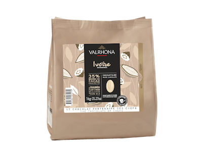 Valrhona Ivoire 35% valkosuklaa 1kg