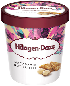 Häagen-Dazs 460ml macadamia nut brittle