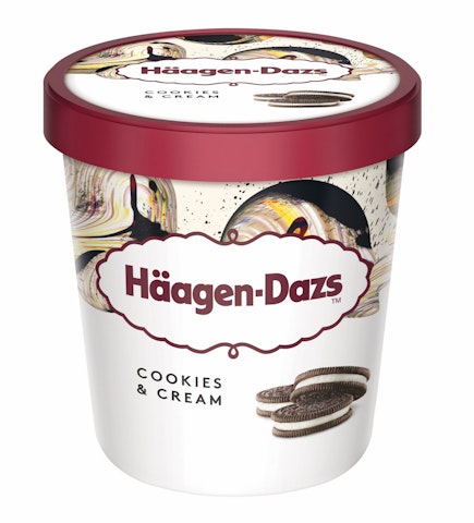 Häagen-Dazs 460ml cookies & cream