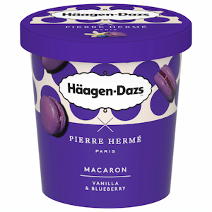 Häagen-Dazs Macaron Vanilla & Blueberry 420ml