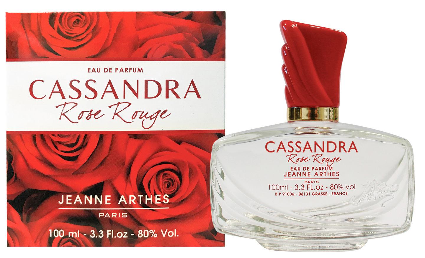 Jeanne Arthes Cassandra Rose rouge