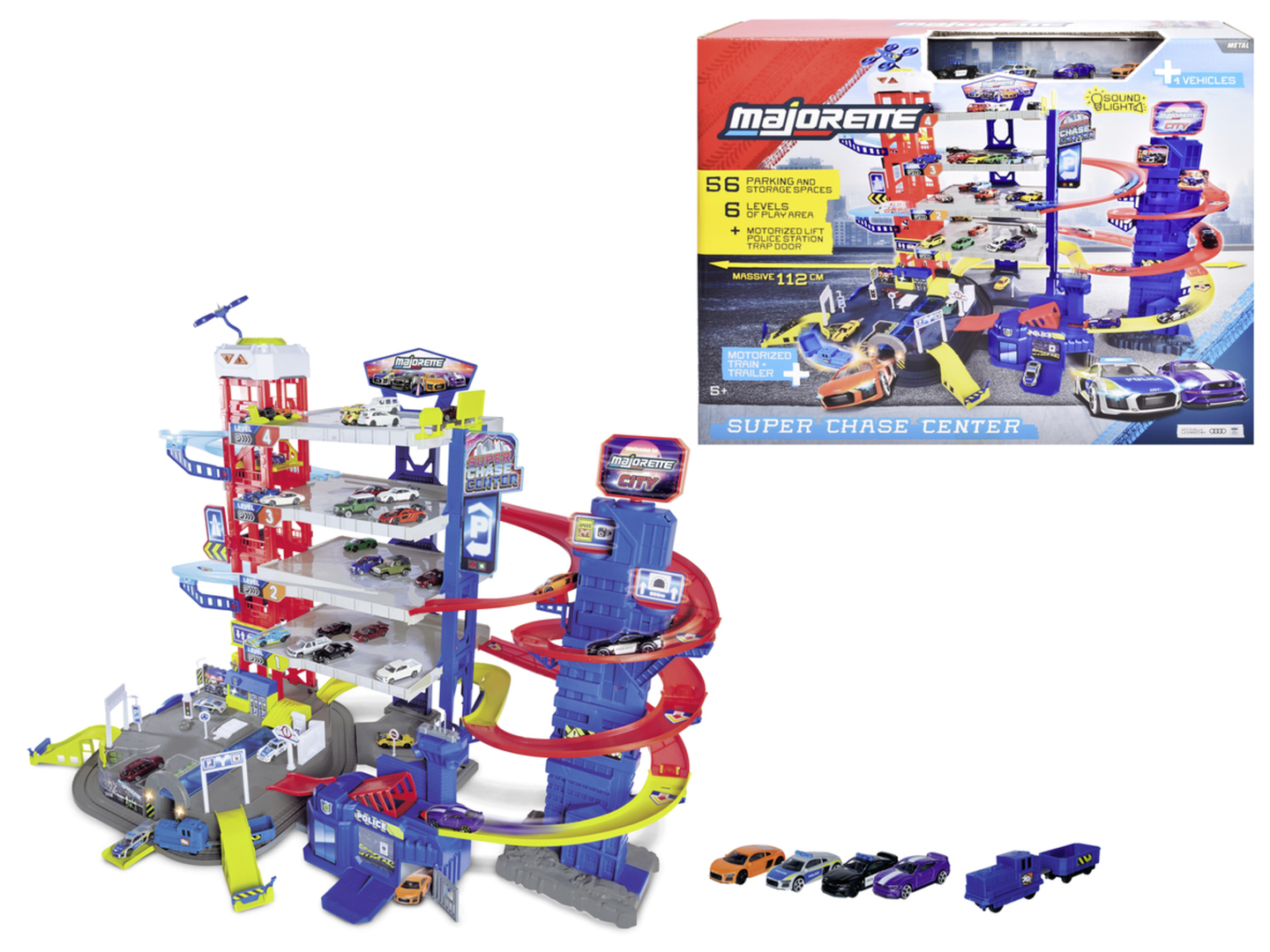 Majorette Super Chase Center, parkkitalo
