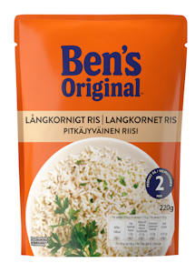 Ben's Original Pitkäjyväinen Valmisriisi 220g