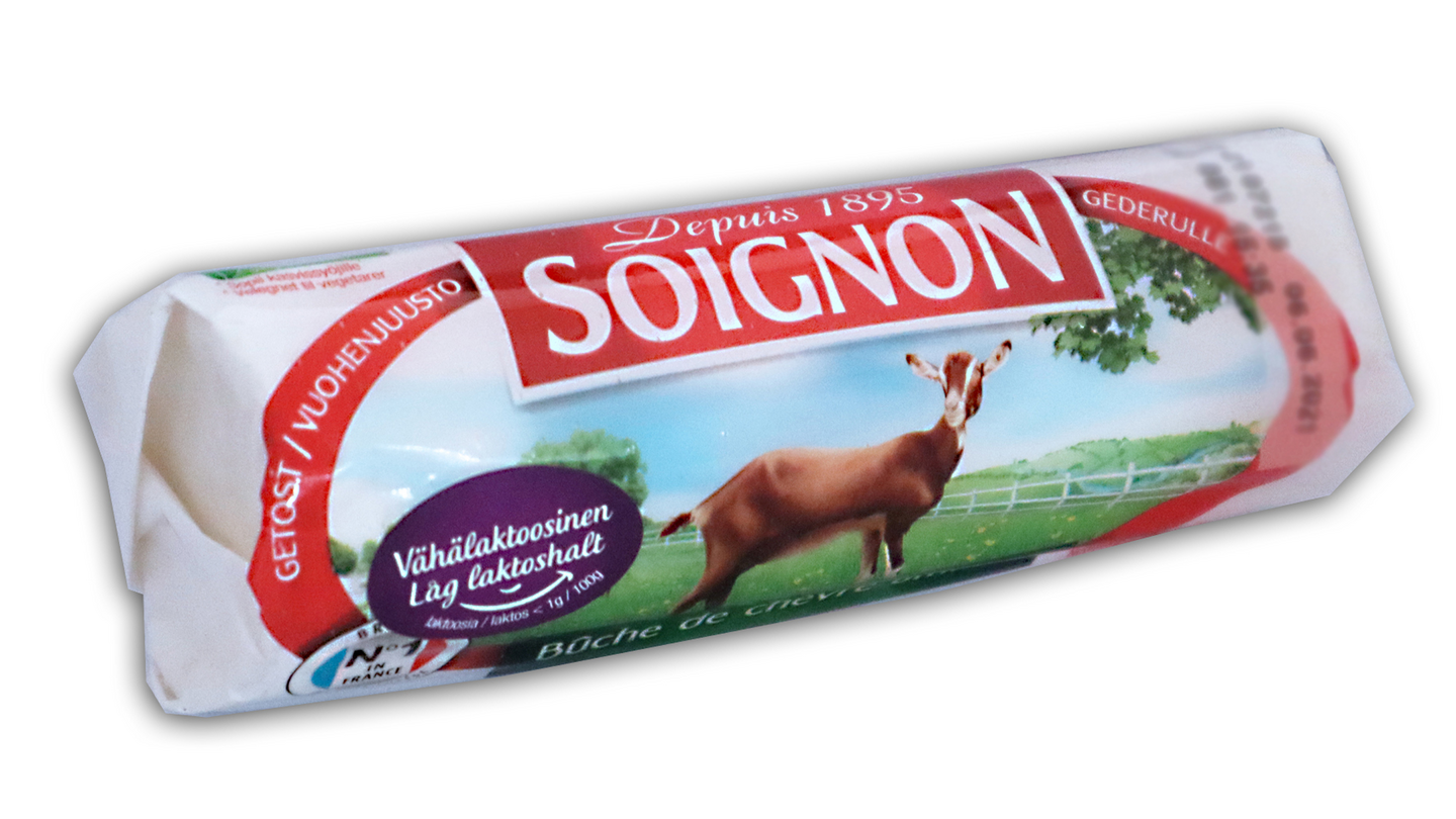 Ste Maure Soignon 180g vuohenmaitojuusto