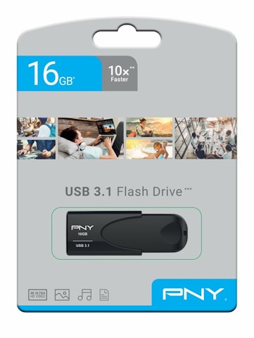 PNY Attache USB 3.1 muistitikku 16Gt