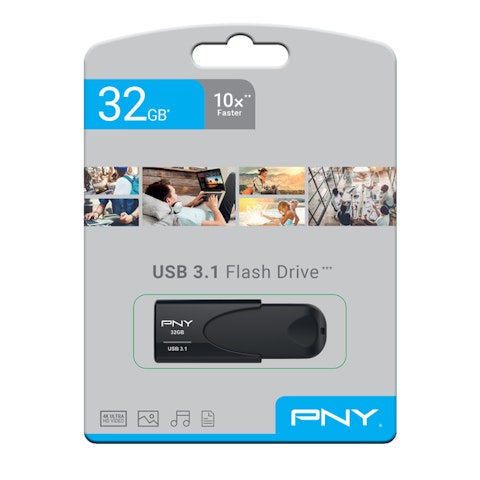 PNY Attache USB 3.1 muistitikku 32Gt