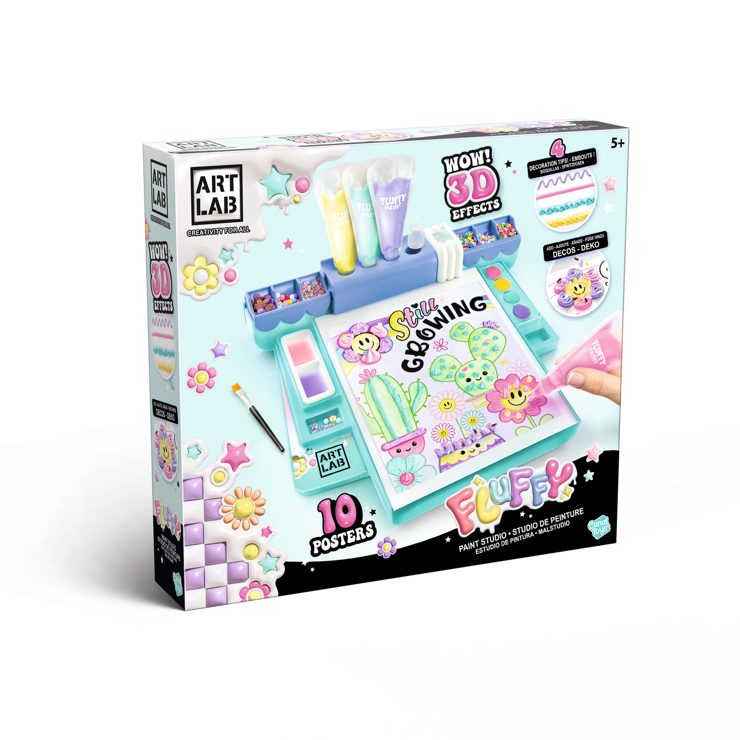 Art Lab Fluffy Paint Pursotusstudio