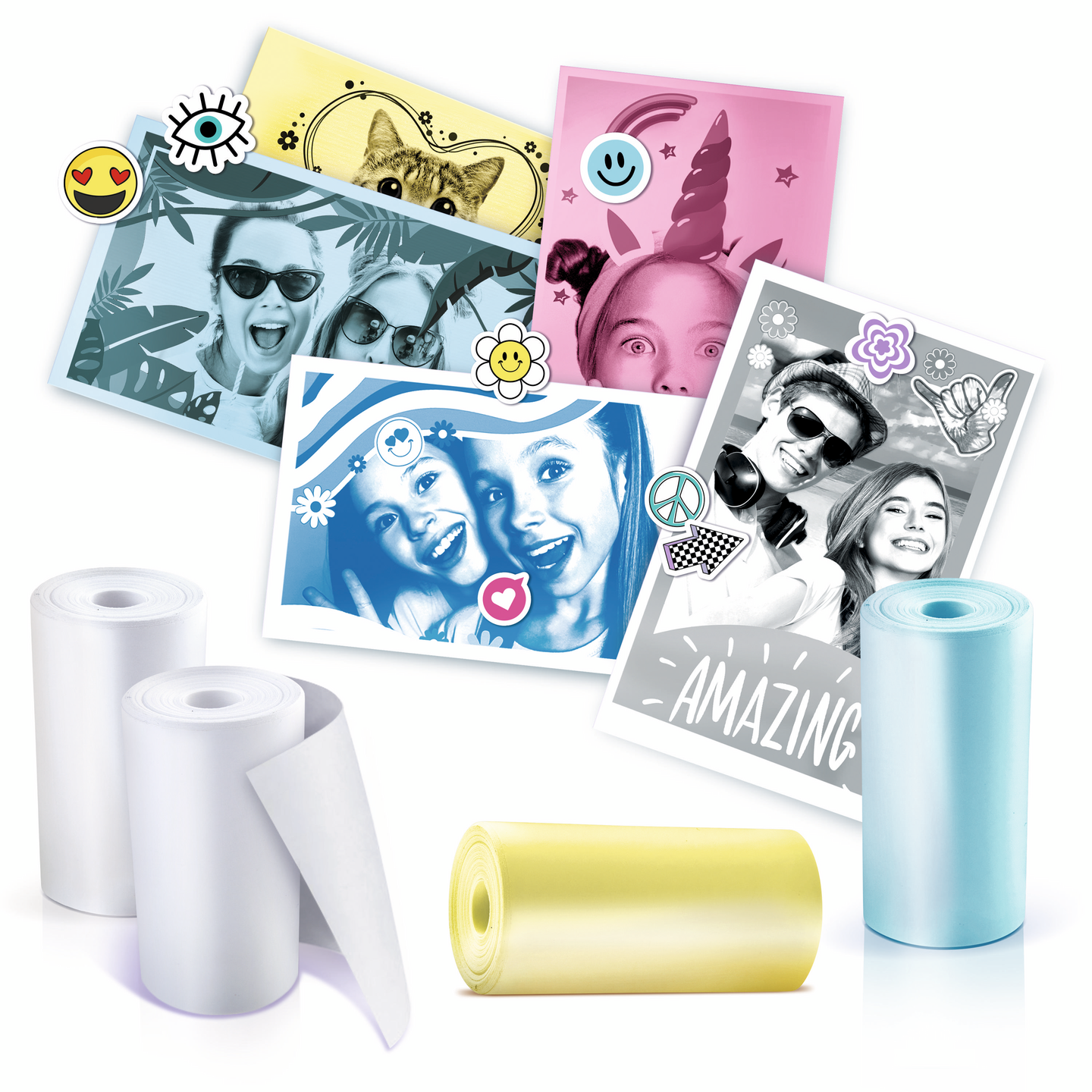 PhotoCreator värilliset lisäpaperirullat