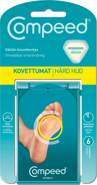 Compeed Kovettumat Laastari 6 Kpl