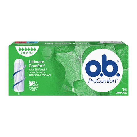 o.b. Pro Comfort 16 kpl Super Plus Tamponi