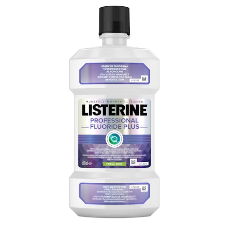 Listerine Professional Fluoride Plus suuvesi 500ml
