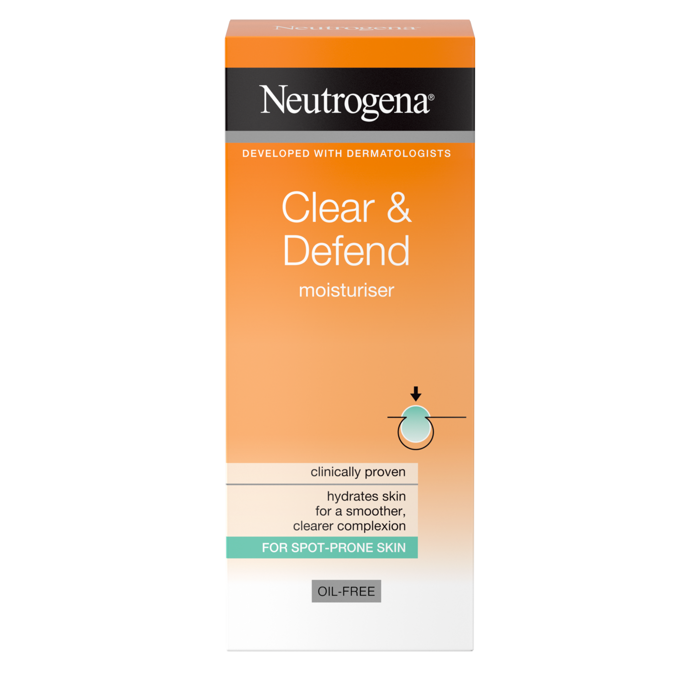 Neutrogena Clear & Defend kosteusvoide 50 ml