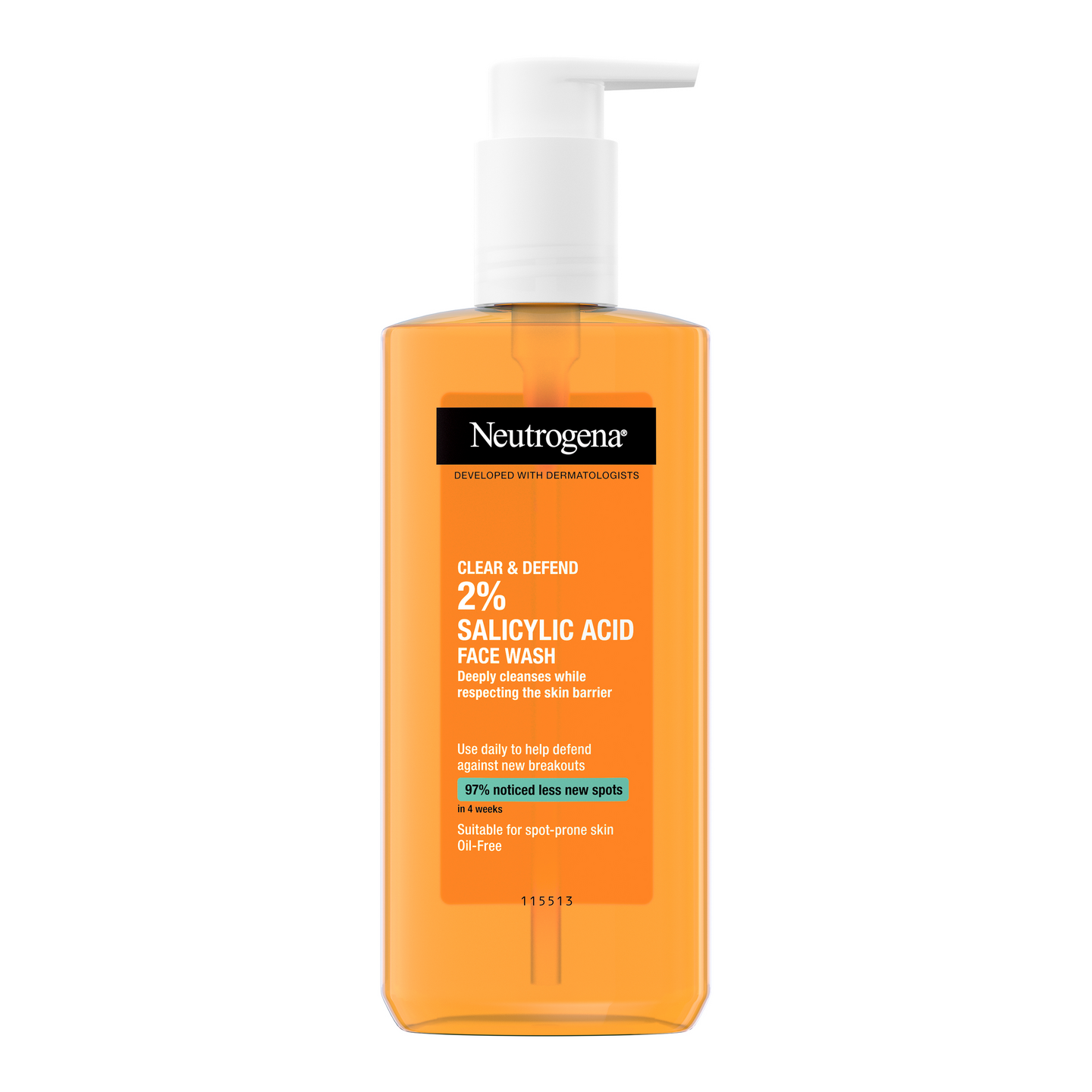 Neutrogena Clear & Defend puhdistusgeeli 200 ml