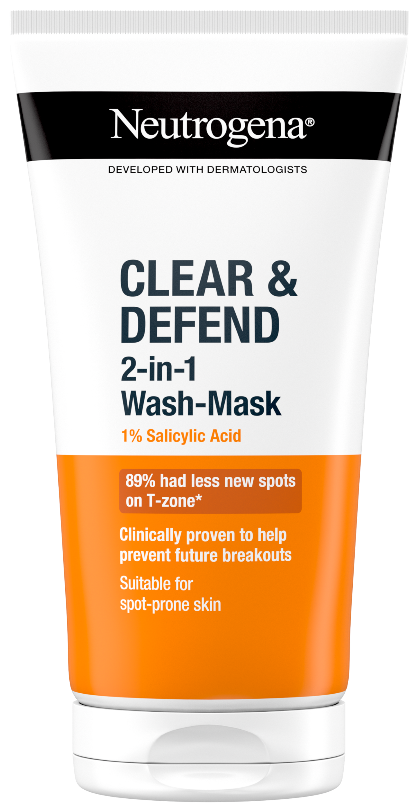 Neutrogena puhdistusnaamio 150ml Clear & Defend Wash-Mask