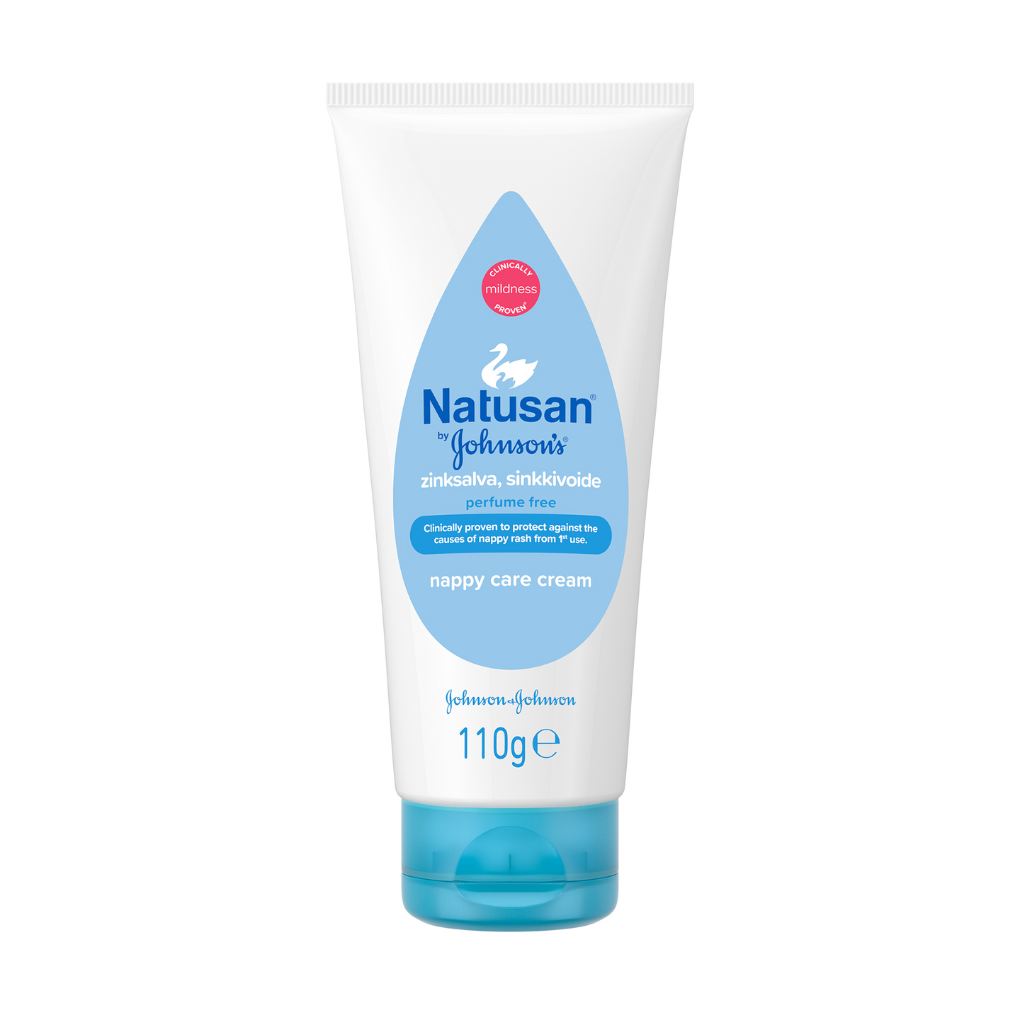 Natusan by Johnson's 3in1 Nappy Care Cream sinkkivoide 110g