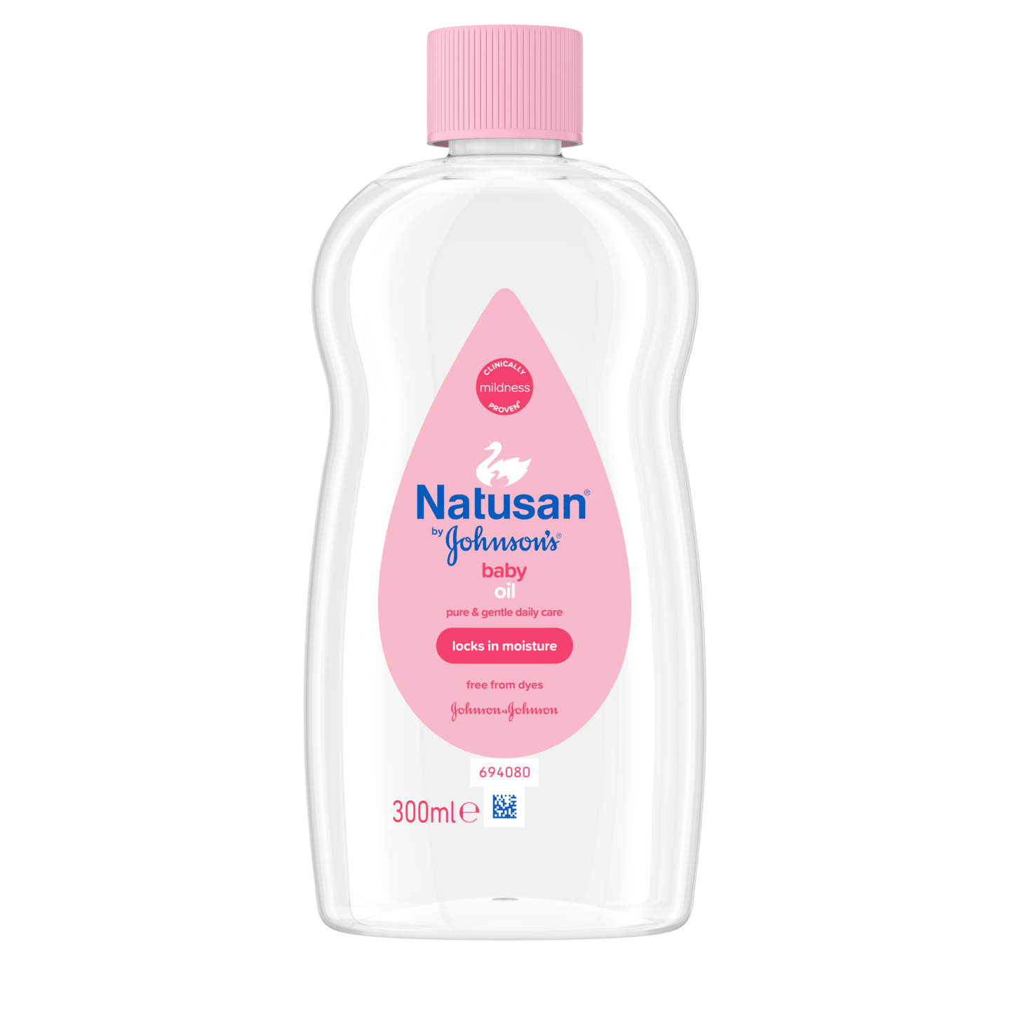 Natusan by Johnson's Baby Oil hoitoöljy 300ml