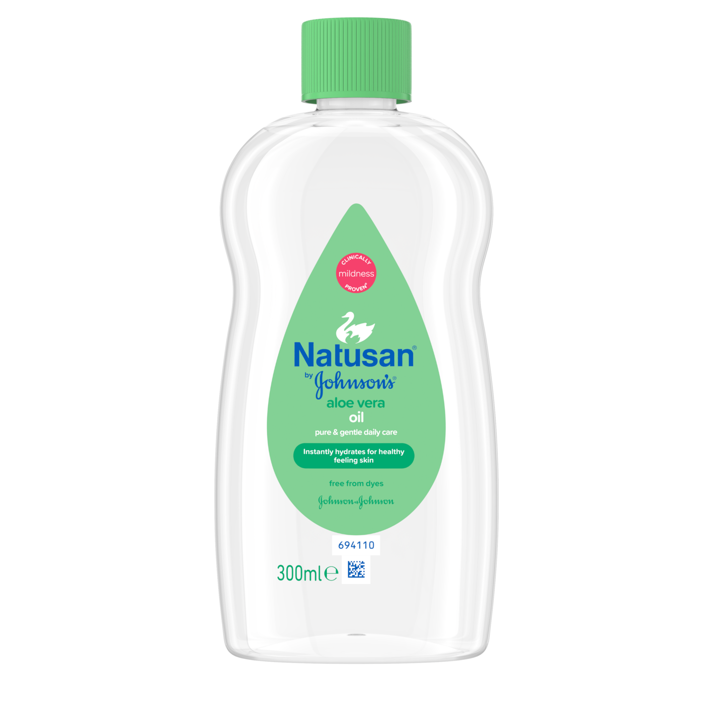 Natusan by Johnson's Baby Oil Aloe Vera hoitoöljy 300ml