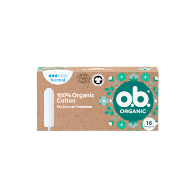 O.b. Organic Normal luomu tamponi 16kpl